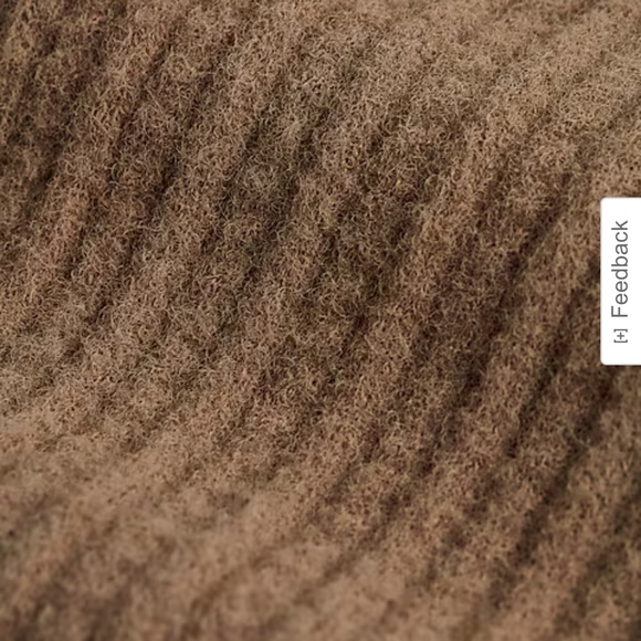 Express Cozy Ribbed One Shoulder Midi Sheath Dress size small - Picture 4 of 9